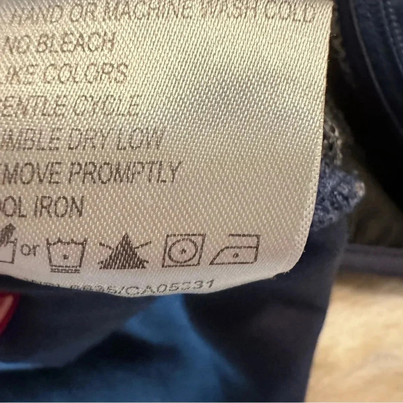 Woolrich Women's Full Zip  Jacket Size Large Petite Blue - Picture 9 of 9